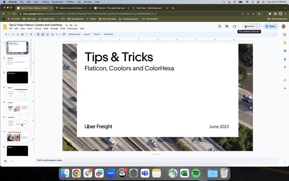 Tips & Tricks: Flaticon/Coolors/ColorHexa