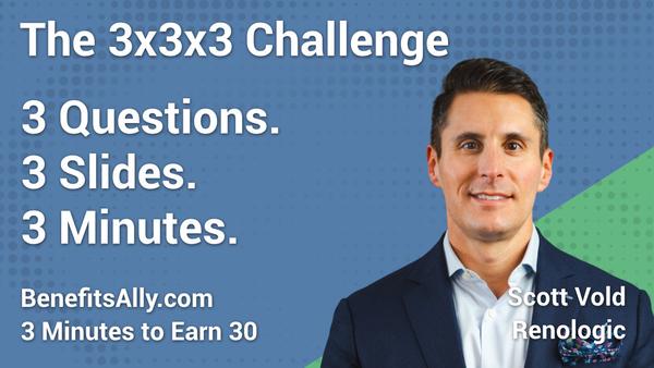 Renalogic - 3x3x3 Challenge with Scott Vold