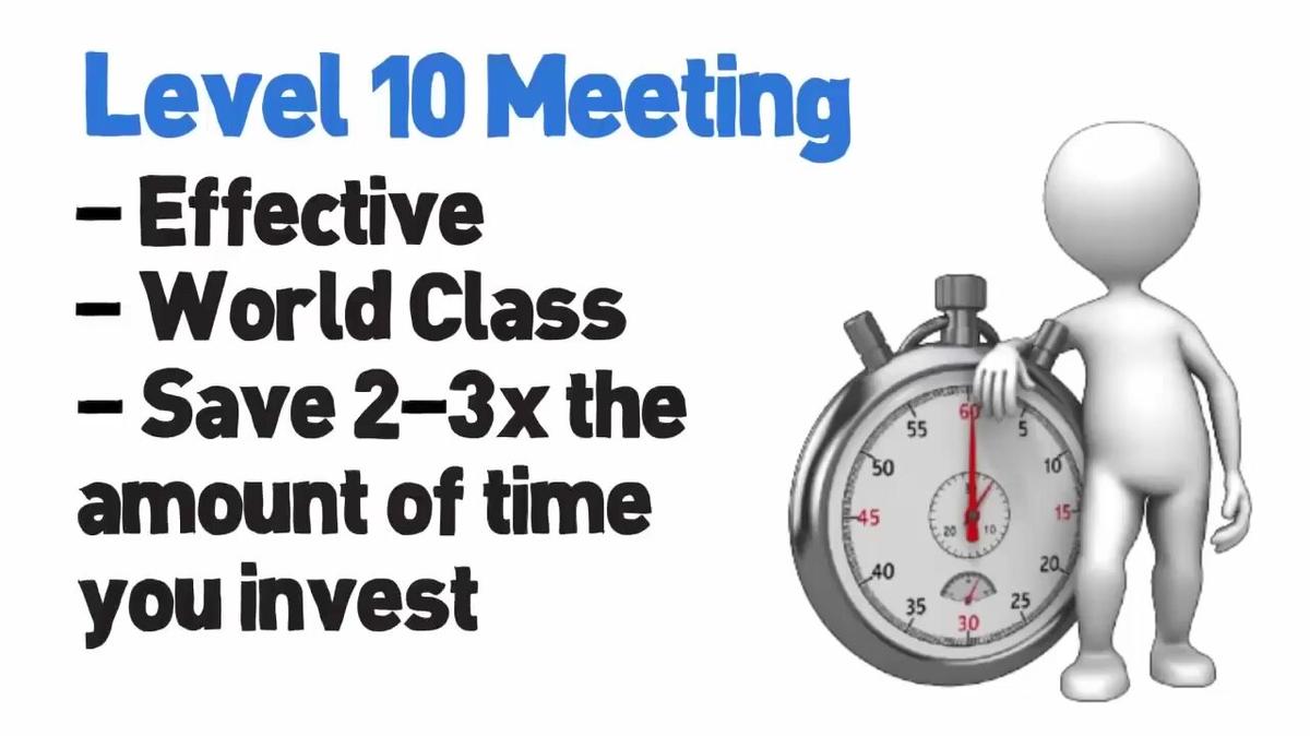 How to Run an Effective L10 Meeting - Tutorial