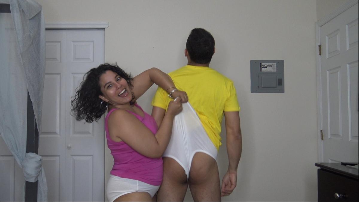 FLIPSLIDE TIGHTY WHITIES WEDGIE CHALLENGE