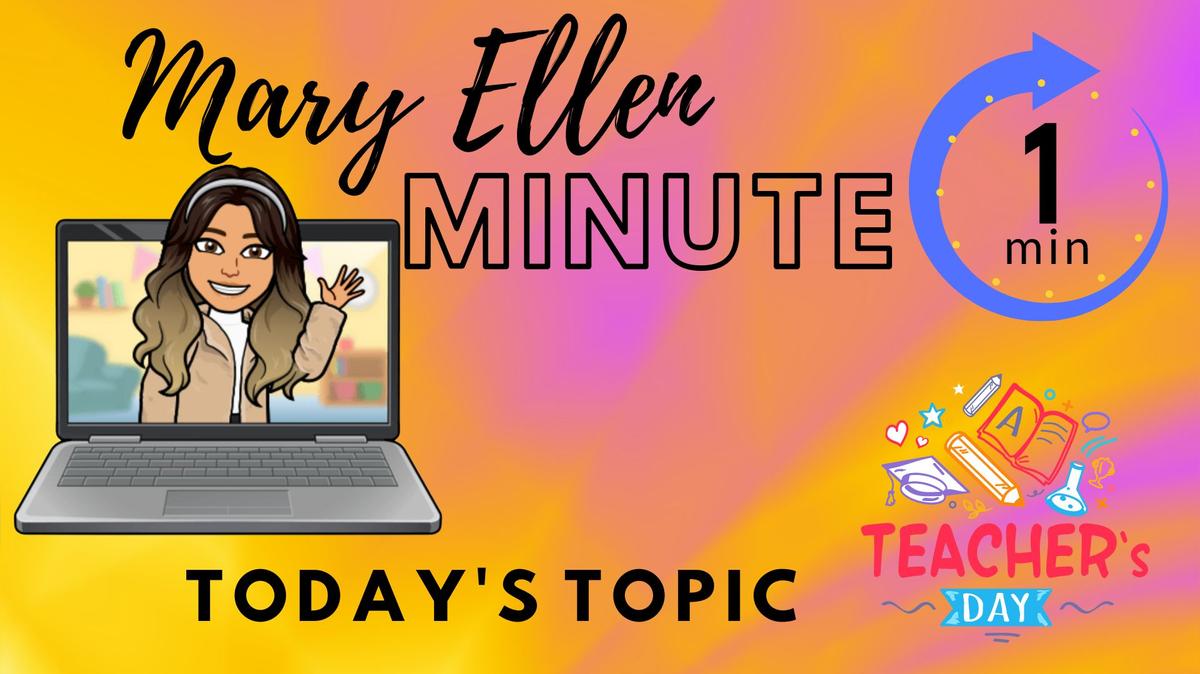 Mary Ellen Minute:  Teacher&#39;s Edition