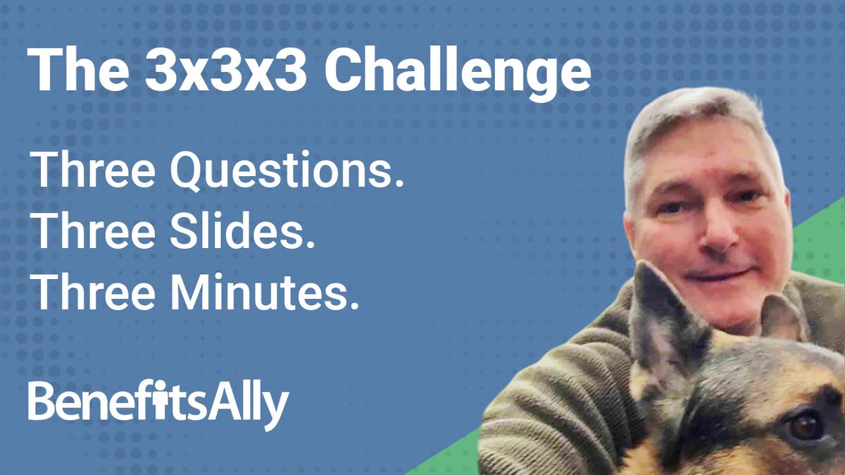 Paytient - 3x3x3 Challenge with Allen Pease