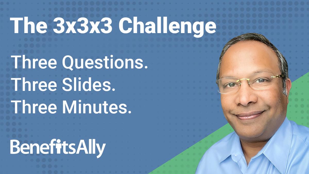 DiRx - 3x3x3 Challenge with Satish Srinivasan