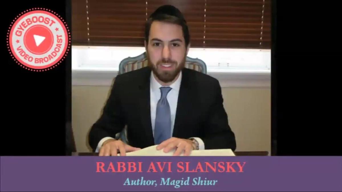 # - Rabbi Avi Slansky - Y Yaakov se quedó solo [Vaishlaj]