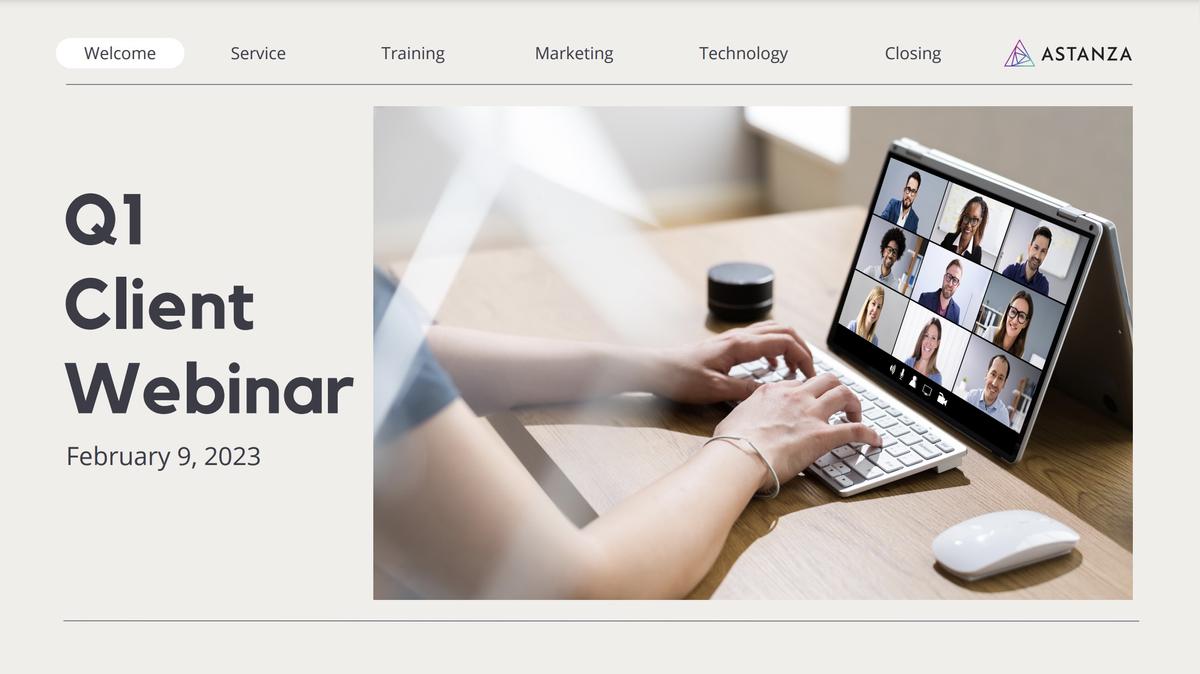 Q1 Client Webinar Februrary 2023