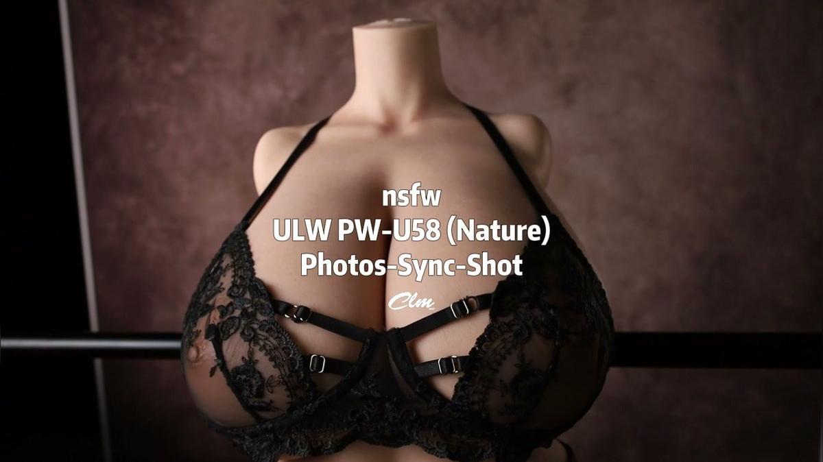 Ultra-Lightweight Big Tits Silicone Sex Torso ULW PW-U58 | CLM ULW