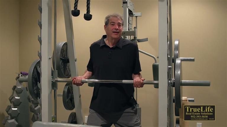 Private Home Gym and Treadmill at House