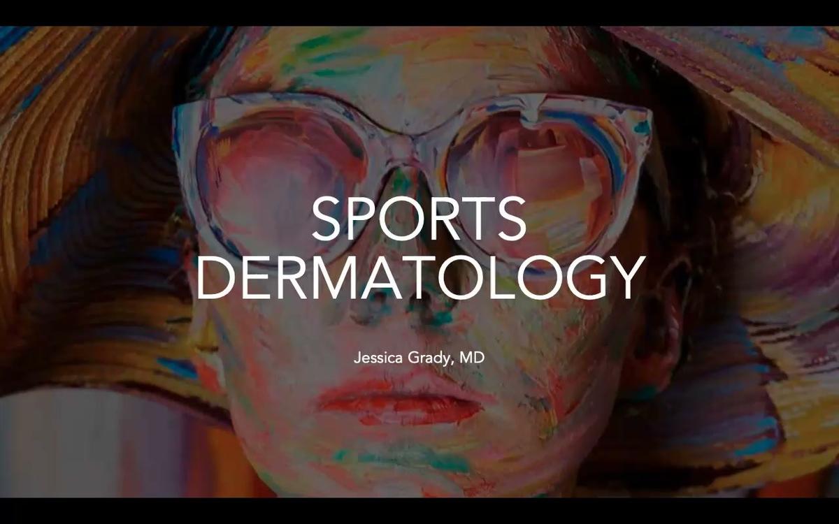 Dermatology in Sports