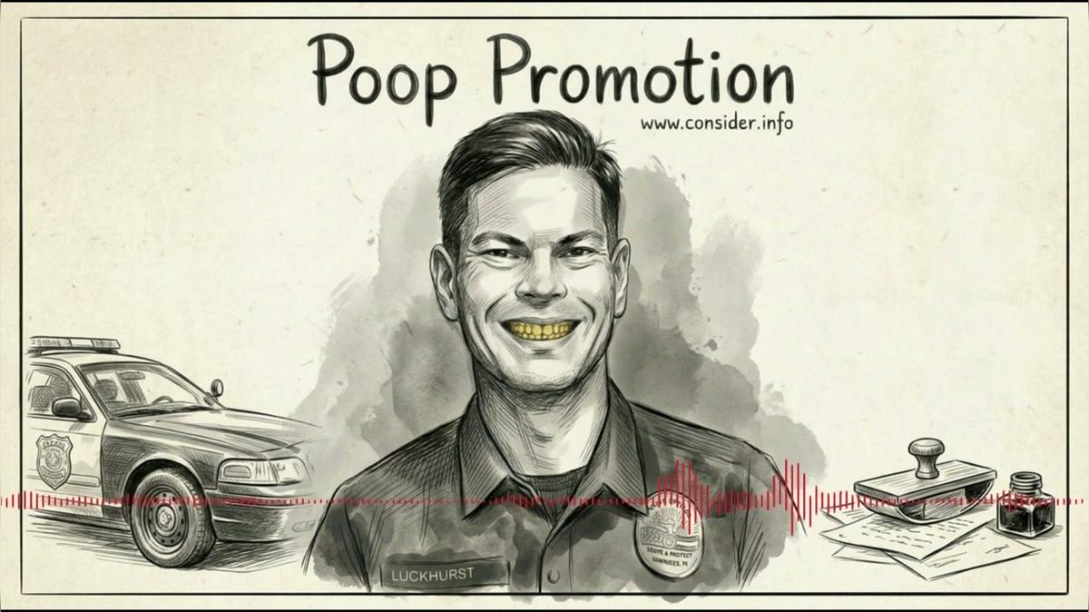 Poop Promotion Police Chief or Chef