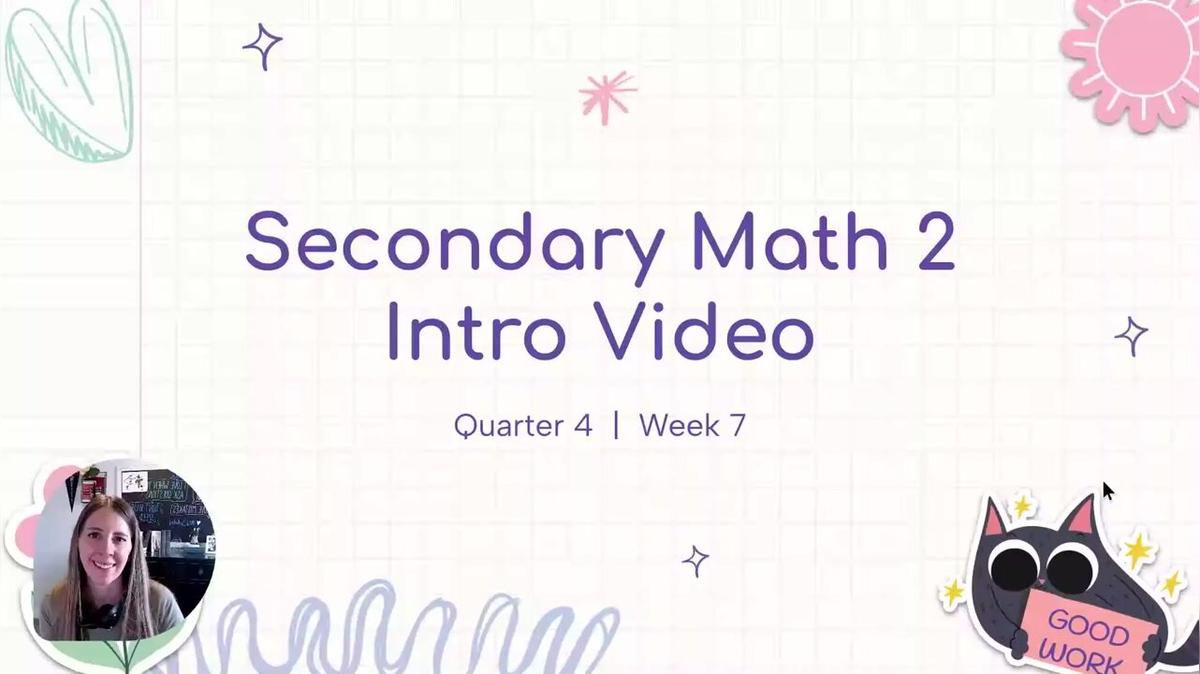 Scholes SM2 Q4 W7 Intro Vid