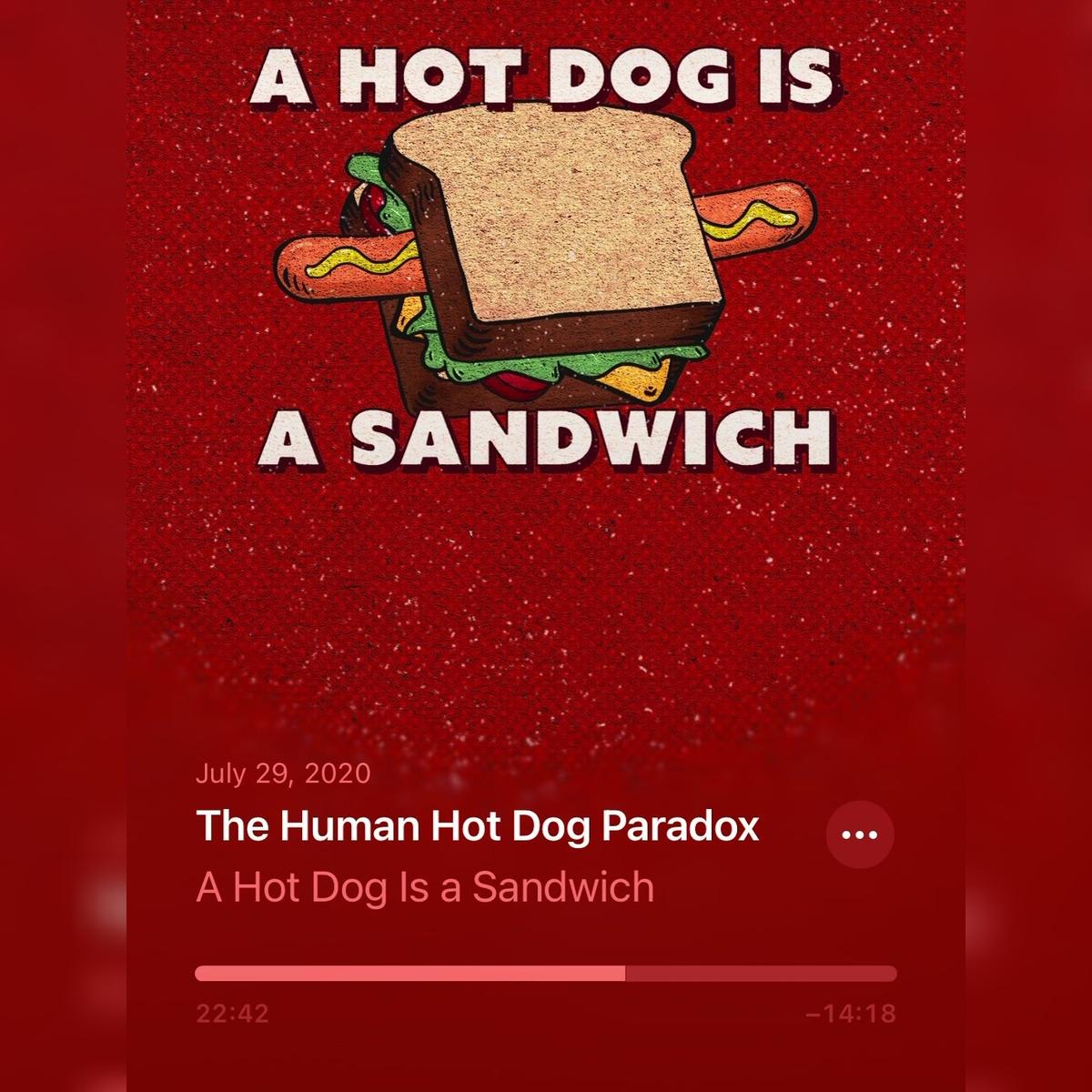 A Hot Dog is a Sandwich
