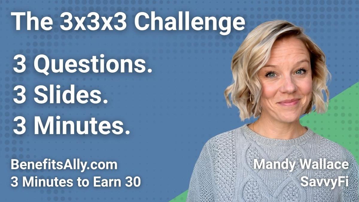 SavvyFi - 3x3x3 Challenge With Mandy Wallace