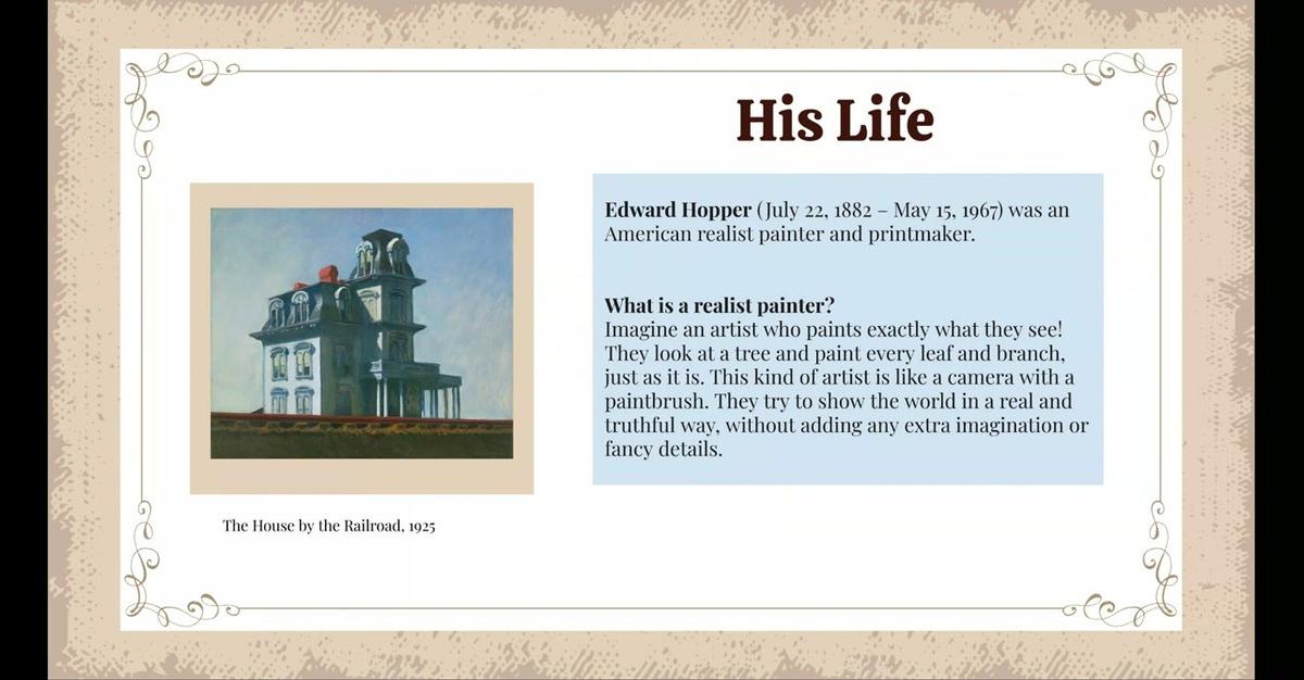 Edward Hopper Art Foundations 