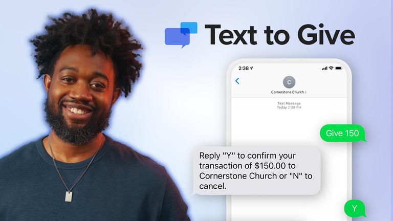Text to Give Walkthrough