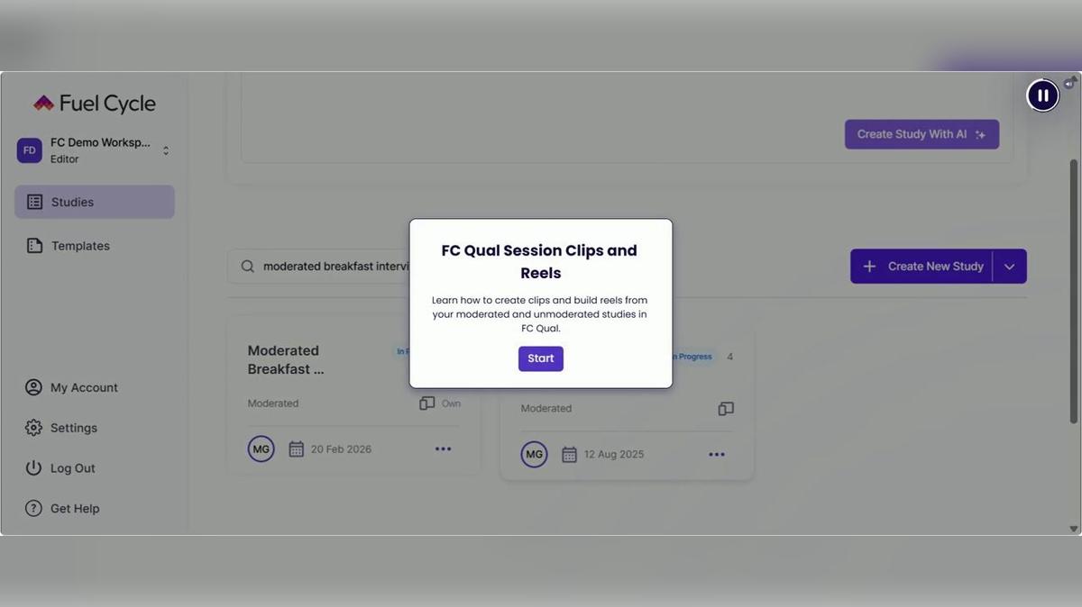 FC Qual Session Clips and Reels