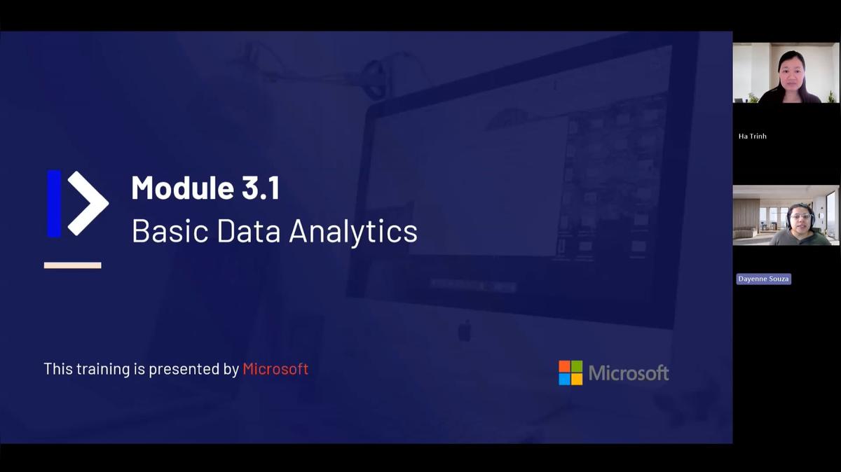 3.1 Basic Data Analytics