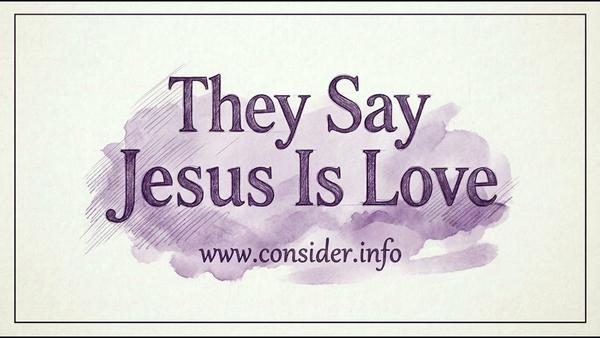 They Jesus Is Love - Where Is The Curse