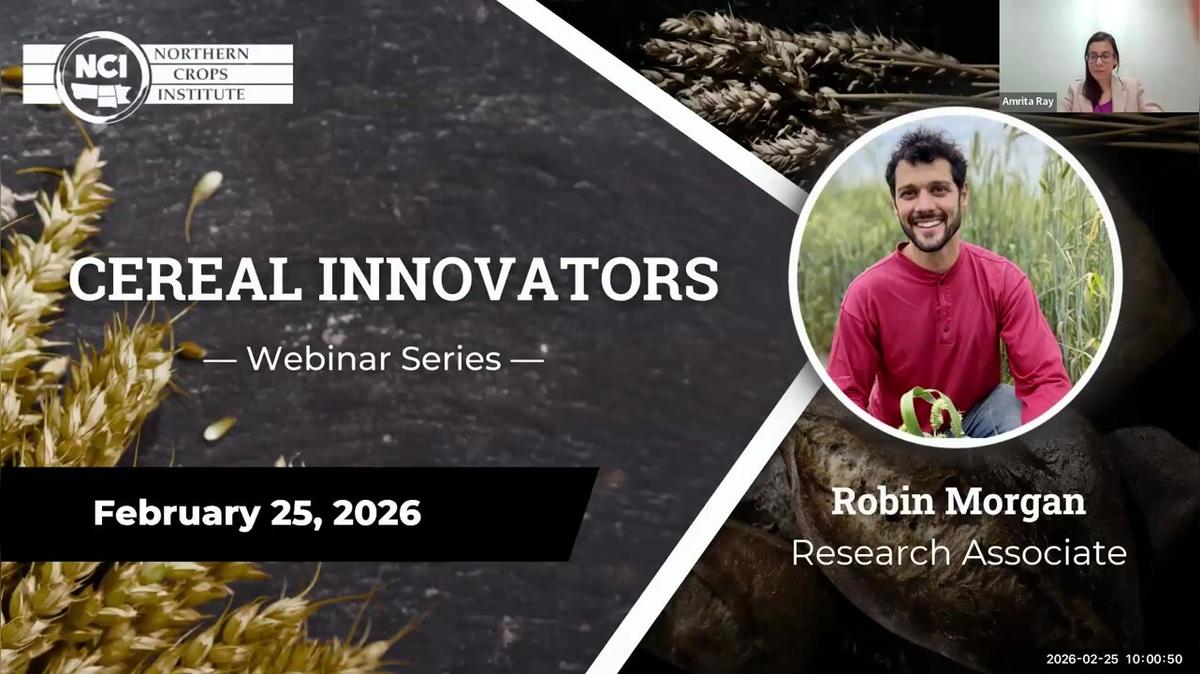 Perennial Grains: Challenges and Opportunities with Robin Morgan