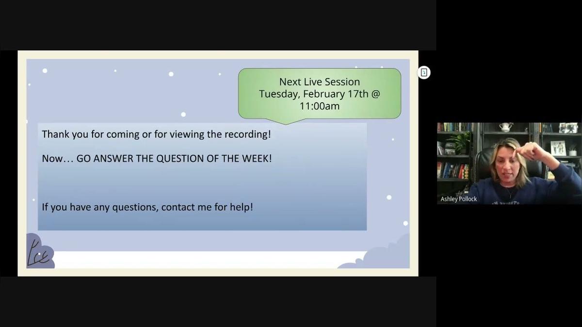 Playbook: Live Sessions - Support and Recognition by A Pollock