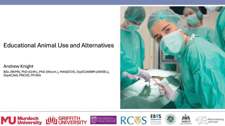 Educational animal use and alternatives