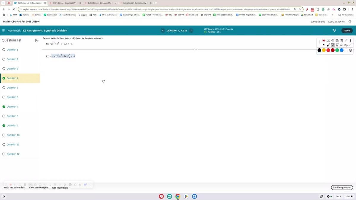 Math 1050 3.2 #4