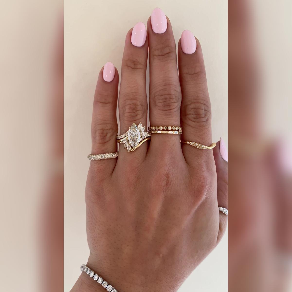 Marya Wedding Band Pairings