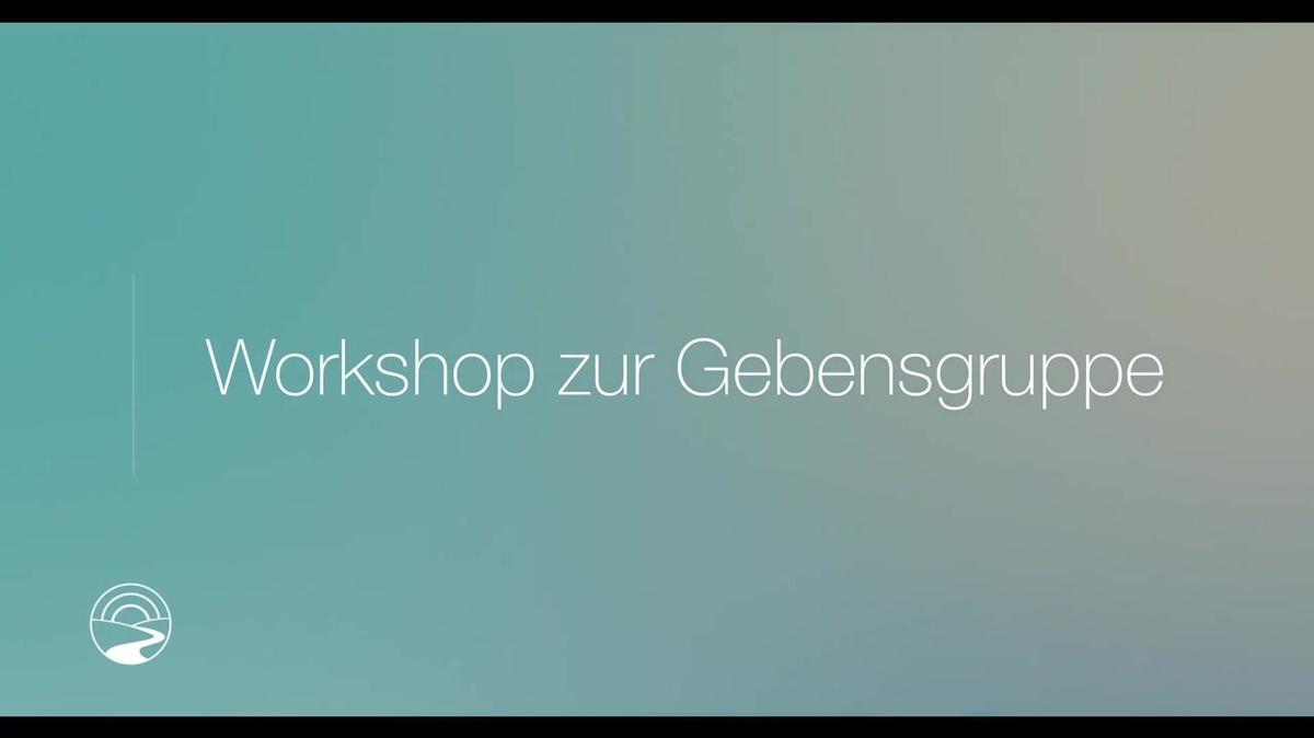 DE-SUB - Giving Group Workshop