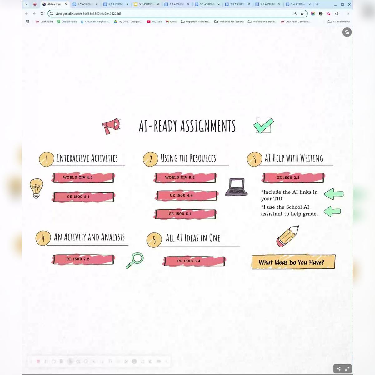 AI-Proofing Assignments