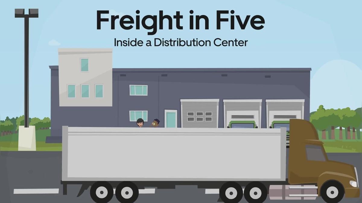 Inside a Distribution Center