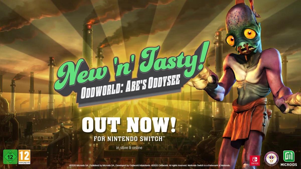 New &#39;N&#39; Tasty! Oddworld: Abe&#39;s Oddysee