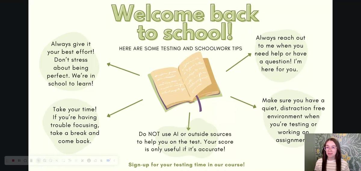 Welcome Back to School &amp; MAP Test Overview