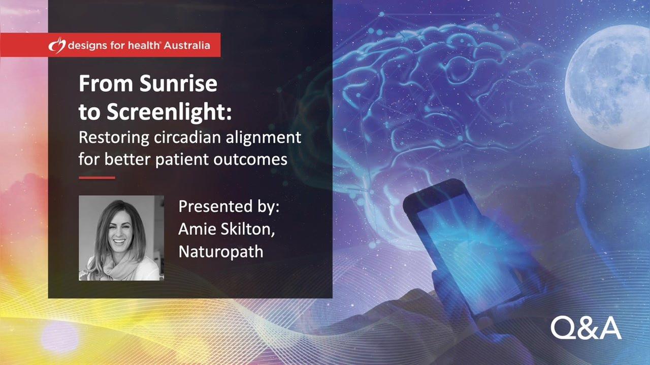 Q&amp;A: From Sunrise to Screenlight: Restoring Circadian Alignment for Better Patient Outcomes