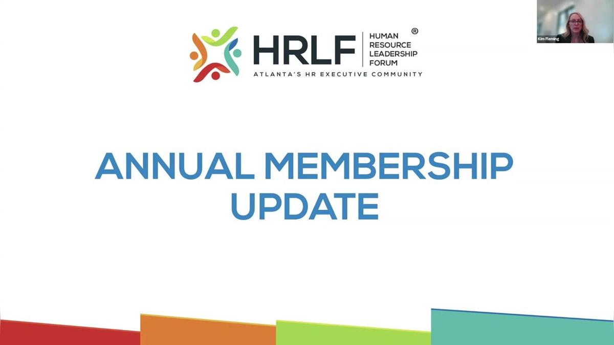 HRLF 2025 Annual Membership Report