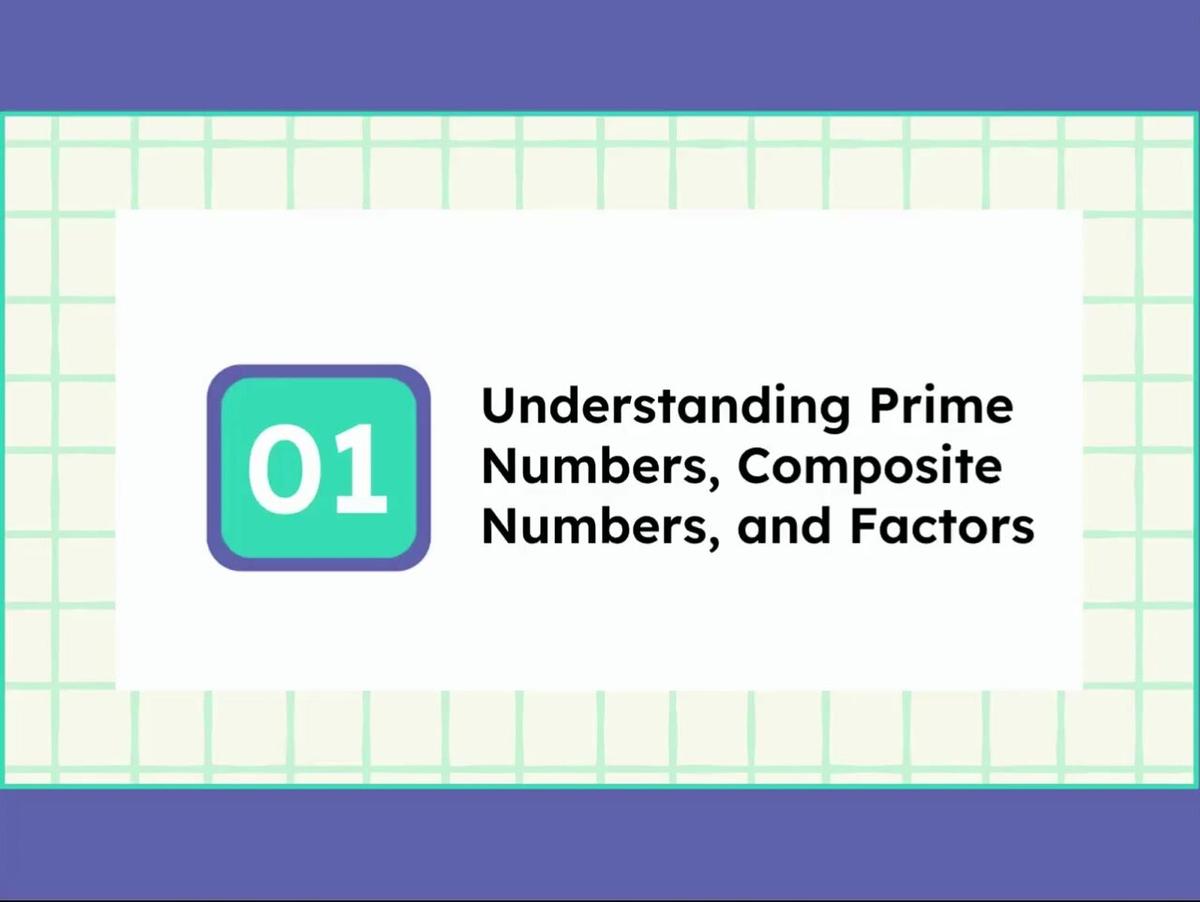 2.15 Prime Factorization - SMR-1