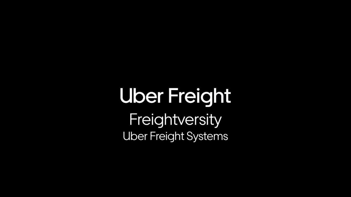 Freightversity Uber Freight Systems Session