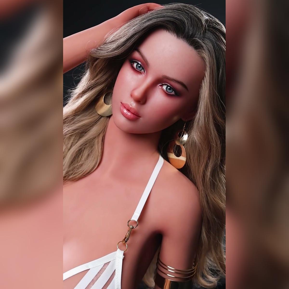 L117 172cm Life Size Realistic Silicone Sex Doll With Big Breasts