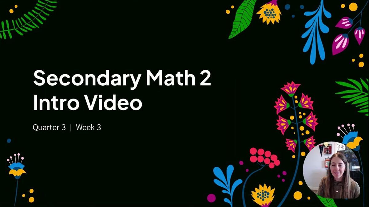 Scholes SM2 (sec 1) Q3 W3 Intro Vid