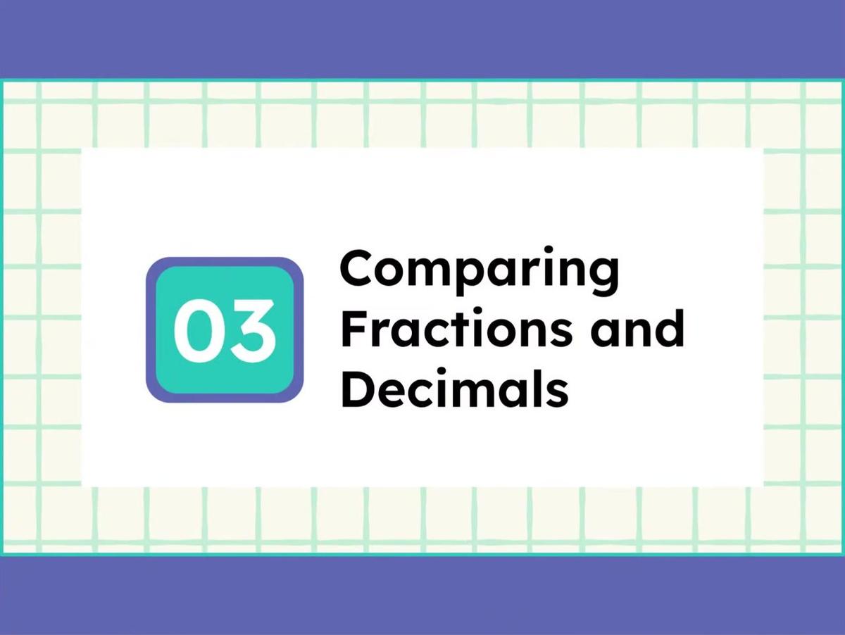 2.8 Converting Fractions to Decimals and Decimals to Fractions - SMR - 3