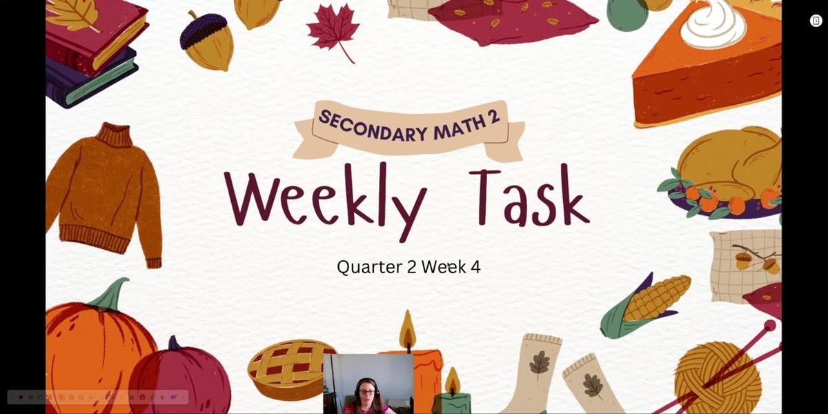 SM2 Q2 Week 4 Weekly Task