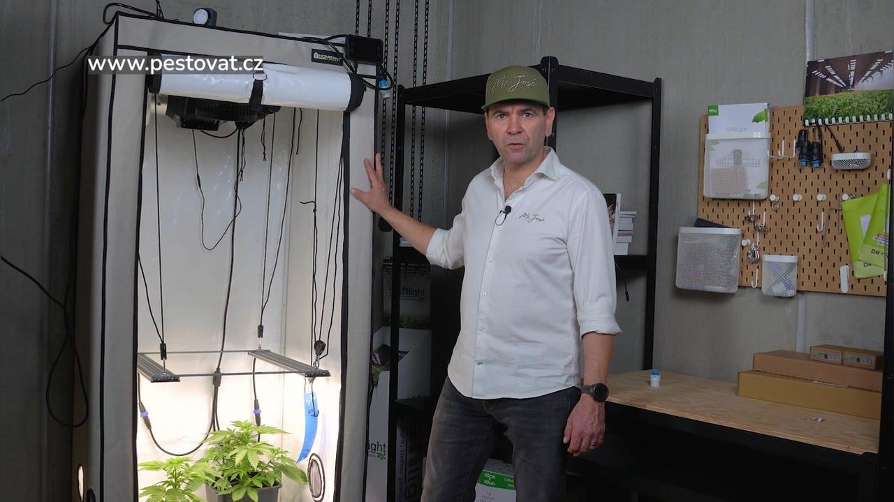 Pěstební set pro dvě kytky, 80x80 – 187 W, SANlight STIXX