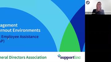 Stress Management for High Burnout Environments Webinar 