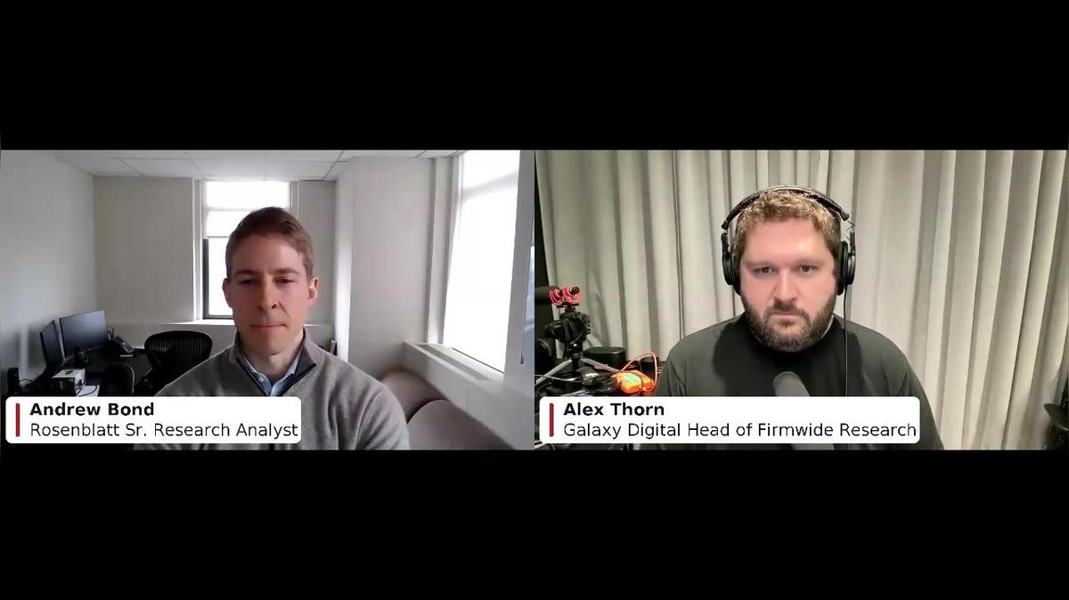 Expert Access with Alex Thorn, Galaxy Digital