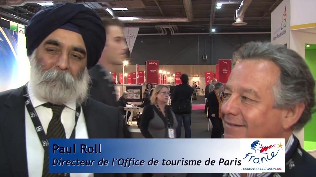Rendez-Vous en France 2012 Interview Paul Roll directeur OT Paris