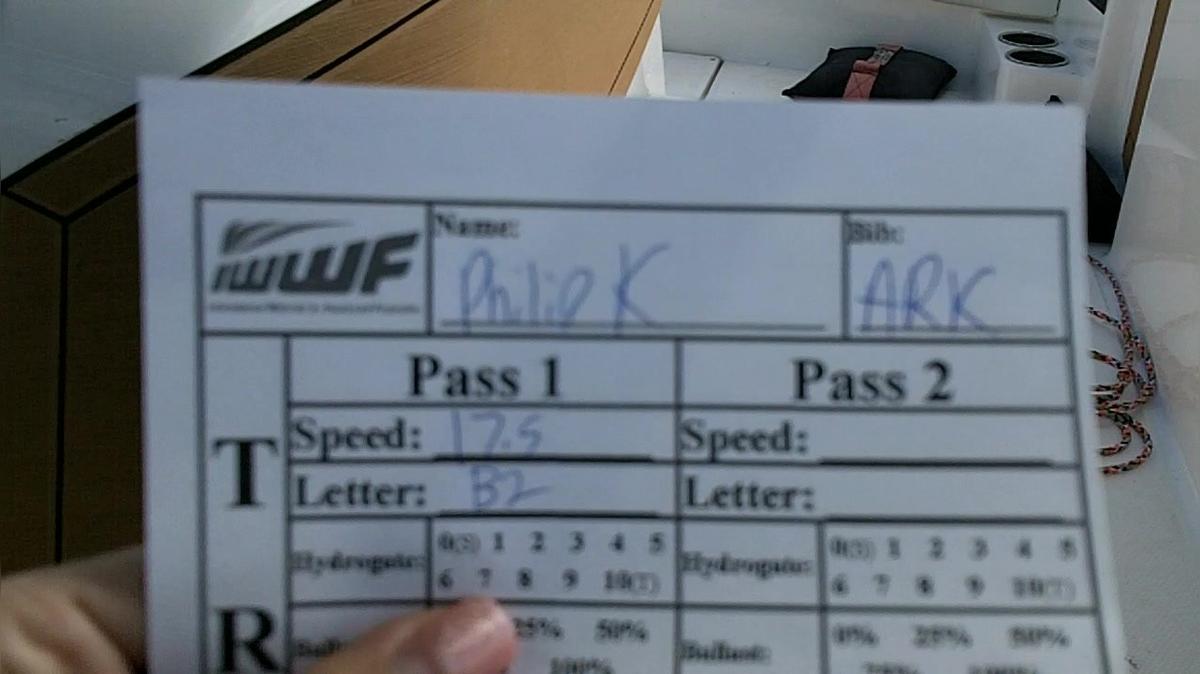 Philip Kendall BM Round 1 Pass 1