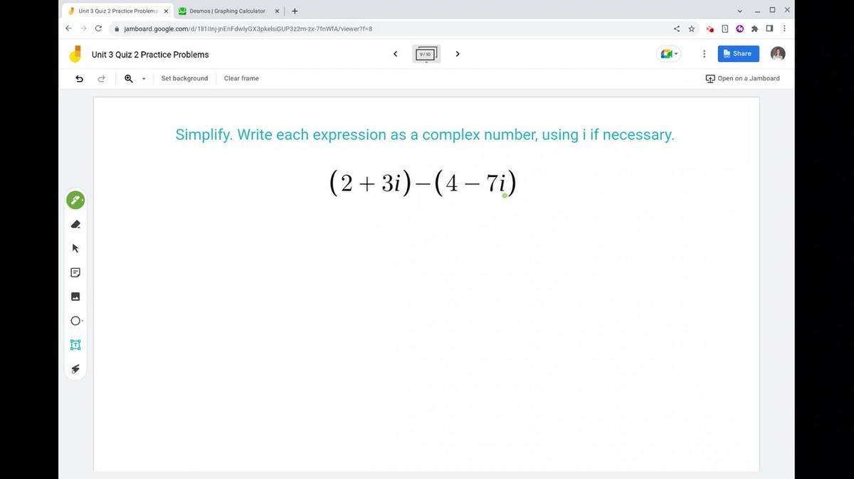 Unit 3 Quiz 2 Lesson 8 Practice 2