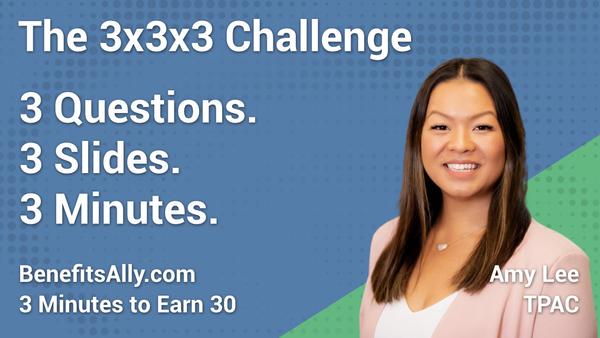 TPAC - 3x3x3 Challenge with Amy Lee