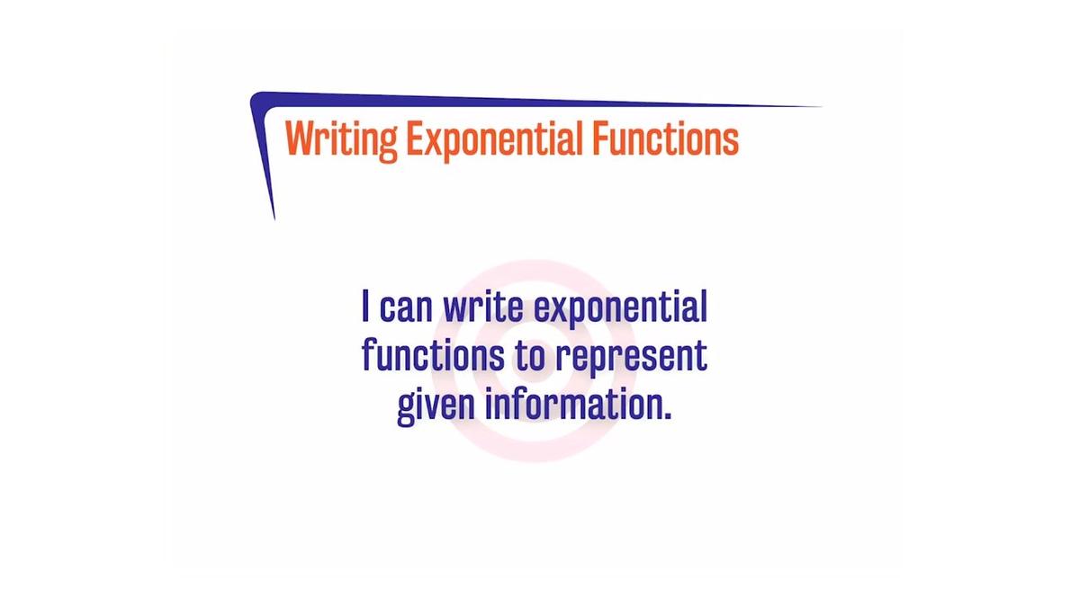 CoreSP A.6.3 Writing Exponential Functions