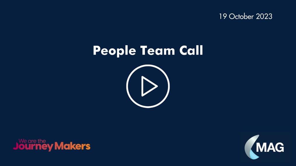 People Team Call October 2023
