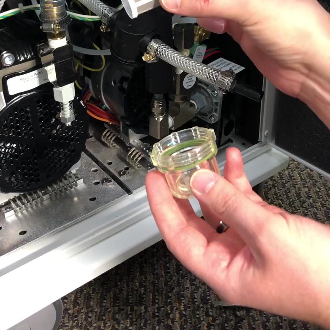 Quarterly Maintenance: Cleaning or Replacing Inline Purge Filter (Pre-April 2021) [66-4036]