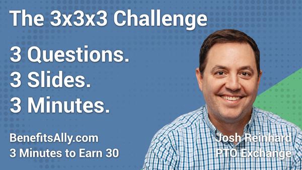 PTO Exchange - 3x3x3 Challenge with Josh Reinhard